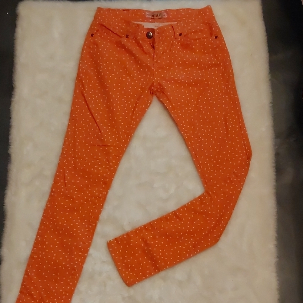 Orange Skinny Jeans
